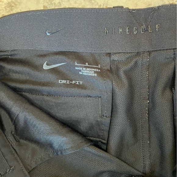 Nike Golf Youth Junior Boys Black Dri-Fit Golf Shorts, size L - Picture 7 of 10